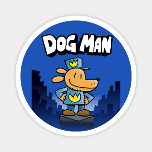 Dog Man Magnet